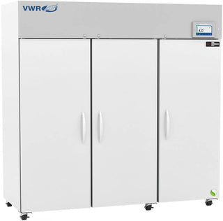 VWR VWR-HC-SPLD-72-TS Premium Touchscreen Laboratory Solid Door Refrigerator Variable Speed Compressor, R290, 72 cu. ft.