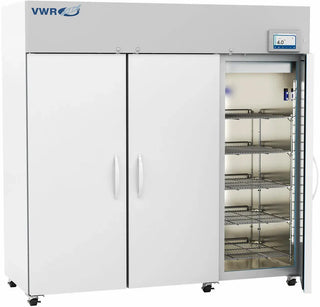 VWR VWR-HC-SPLD-72-TS Premium Touchscreen Laboratory Solid Door Refrigerator Variable Speed Compressor, R290, 72 cu. ft.