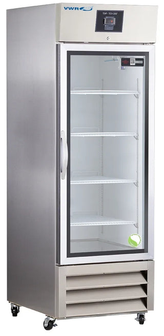 VWR VWR-HC-SSP-23G Plus Series Stainless Steel Glass Door Laboratory Refrigerator, 23 cu. ft.