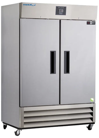 VWR VWR-HC-SSP-49 Plus Series Stainless Steel Laboratory Refrigerator, Solid Doors, 49 cu. ft.