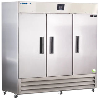 VWR VWR-HC-SSP-72 Plus Series Stainless Steel Laboratory Refrigerator, Solid Doors, 72 cu. ft.