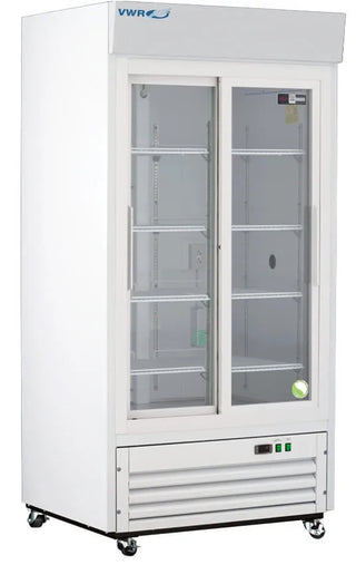 VWR VWR-HCCS-33 Standard Series Glass Door Chromatography Refrigerator Sliding Doors, 33 cu. ft.