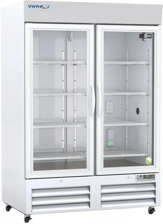 VWR VWR-HCCS-49 Standard Series Glass Door Chromatography Refrigerator, Swing Doors, 49 cu. ft.