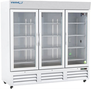 VWR VWR-HCCS-72 Standard Series Glass Door Chromatography Refrigerator, Swing Doors, 72 cu. ft.