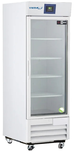 VWR VWR-HCLP-23 Plus Series Glass Door Laboratory Refrigerator Digital Display and Alarms, 23 cu. ft.