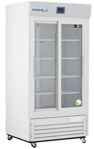 VWR VWR-HCLP-33-TS Performance Series Glass Door Laboratory Refrigerator Touchscreen Data Logging, 33 cu. ft.
