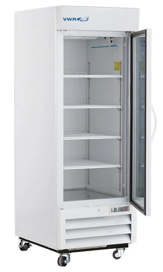 VWR VWR-HCLS-26 Standard Series Glass Door Laboratory Refrigerator, Swing Door, 26 cu. ft.