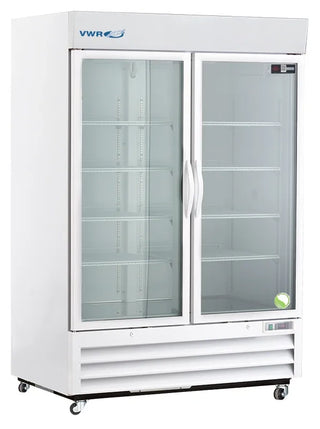 VWR VWR-HCLS-49 Standard Series Glass Door Laboratory Refrigerator, Swing Doors, 49 cu. ft.