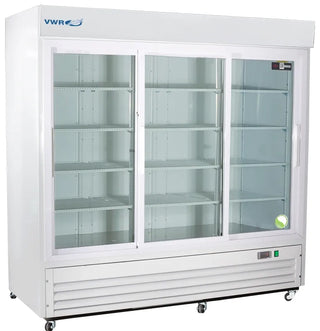 VWR VWR-HCLS-69 Standard Series Glass Door Laboratory Refrigerator, Sliding Doors, 69 cu. ft.