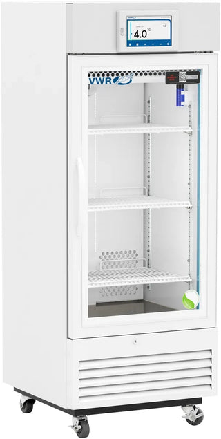 VWR VWR-VS-LP-12-TS Touchscreen Glass Door Laboratory Refrigerator, Self-Closing, 12 cu. ft.