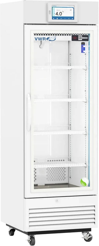 VWR VWR-VS-LP-16-TS Touchscreen Glass Door Laboratory Refrigerator, Self-Closing, 16 cu. ft.