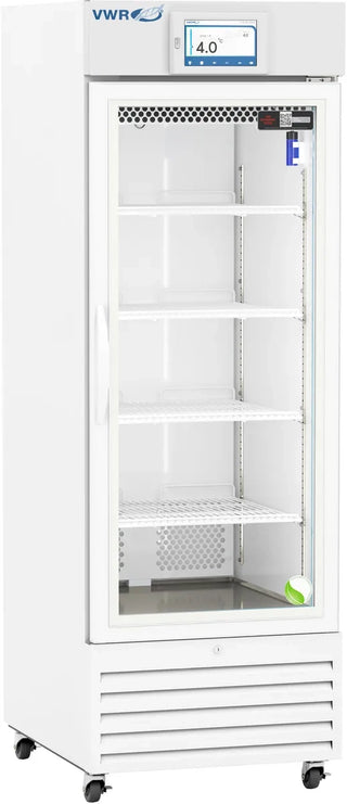 VWR VWR-VS-LP-23-TS Touchscreen Glass Door Laboratory Refrigerator, Self-Closing, 23 cu. ft.