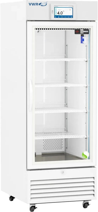 VWR VWR-VS-LP-26-TS Touchscreen Glass Door Laboratory Refrigerator, Self-Closing, 26 cu. ft.