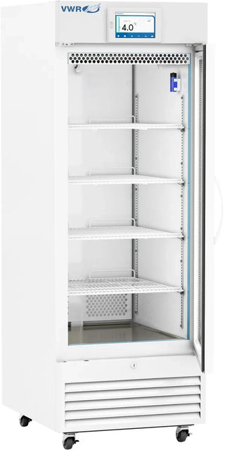 VWR VWR-VS-LP-26-TS Touchscreen Glass Door Laboratory Refrigerator, Self-Closing, 26 cu. ft.