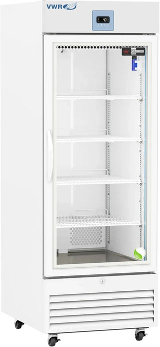 VWR VWR-VS-LP-26 Premier Glass Door Laboratory Refrigerator, Self-Closing, 26 cu. ft.