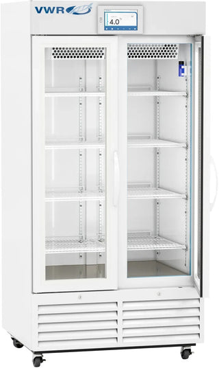 VWR VWR-VS-LP-36-TS Touchscreen Glass Door Laboratory Refrigerator, Self-Closing, 36 cu. ft.