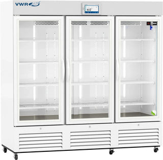 VWR VWR-VS-LP-72-TS Touchscreen Glass Door Laboratory Refrigerator, Self-Closing, 72 cu. ft.