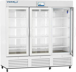 VWR VWR-VS-LP-72-TS Touchscreen Glass Door Laboratory Refrigerator, Self-Closing, 72 cu. ft.