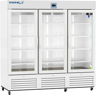 VWR VWR-VS-LP-72 Premier Glass Door Laboratory Refrigerator, Self-Closing, 72 cu. ft.