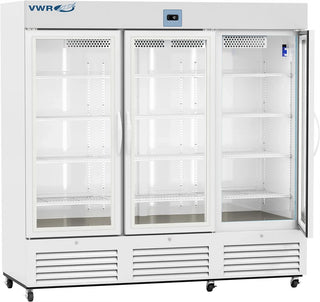 VWR VWR-VS-LP-72 Premier Glass Door Laboratory Refrigerator, Self-Closing, 72 cu. ft.