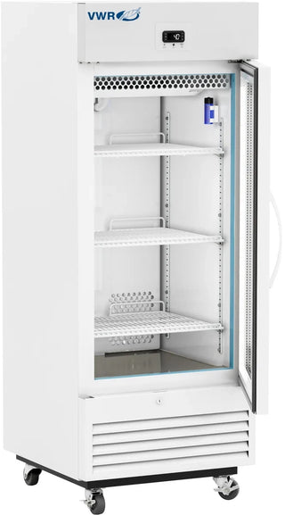 VWR VWR-VS-LS-12 Standard Glass Door Laboratory Refrigerator, Self-Closing, 12 cu. ft.