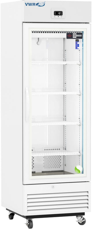 VWR VWR-VS-LS-16 Standard Glass Door Laboratory Refrigerator, Self-Closing, 16 cu. ft.
