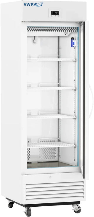 VWR VWR-VS-LS-16 Standard Glass Door Laboratory Refrigerator, Self-Closing, 16 cu. ft.