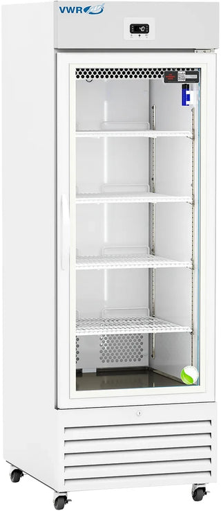 VWR VWR-VS-LS-23 Standard Glass Door Laboratory Refrigerator, Self-Closing, 23 cu. ft.