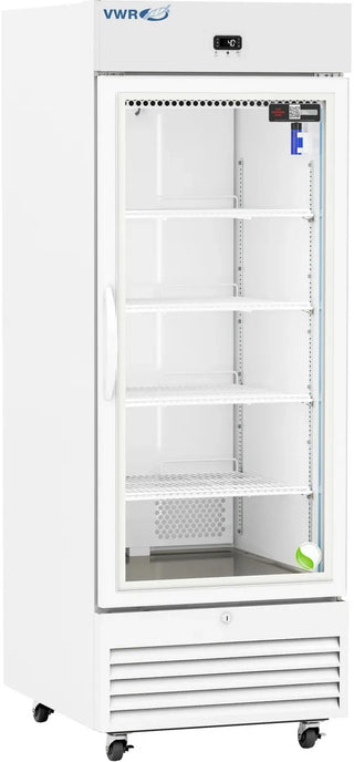 VWR VWR-VS-LS-26 Standard Glass Door Laboratory Refrigerator, Self-Closing, 26 cu. ft.