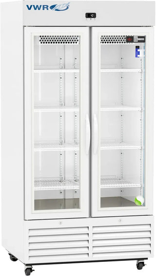 VWR VWR-VS-LS-36 Standard Glass Door Laboratory Refrigerator, Self-Closing, 36 cu. ft.