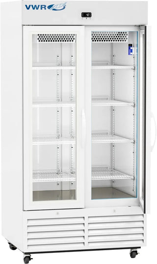 VWR VWR-VS-LS-36 Standard Glass Door Laboratory Refrigerator, Self-Closing, 36 cu. ft.