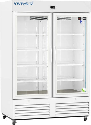 VWR VWR-VS-LS-49 Standard Glass Door Laboratory Refrigerator, Self-Closing, 49 cu. ft.