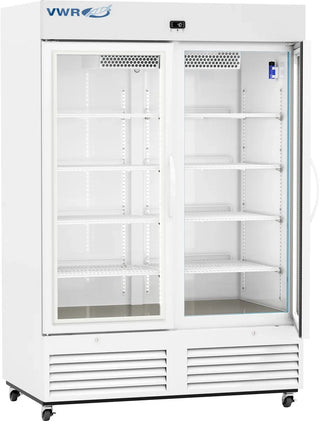 VWR VWR-VS-LS-49 Standard Glass Door Laboratory Refrigerator, Self-Closing, 49 cu. ft.