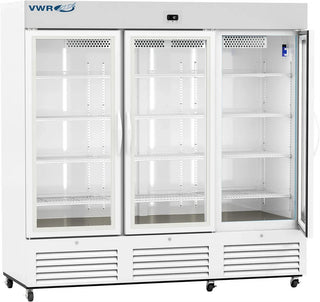 VWR VWR-VS-LS-72 Standard Glass Door Laboratory Refrigerator, Self-Closing, 72 cu. ft.