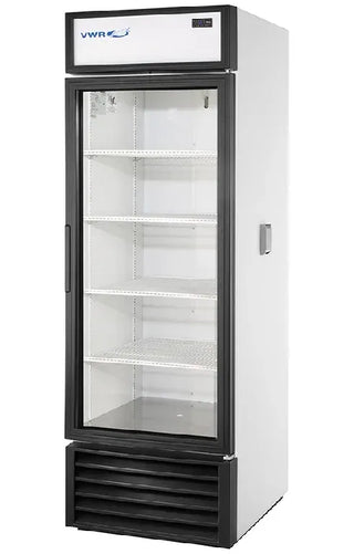 VWR GDM-23-HC-LD VWR WHT CHROMO 1P1D Basic Chromatography Glass Door Refrigerator Natural Refrigerant White, 23 cu. ft.
