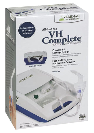 Veridian Healthcare 11-503 VH Complete Tabletop Compressor Nebulizer System