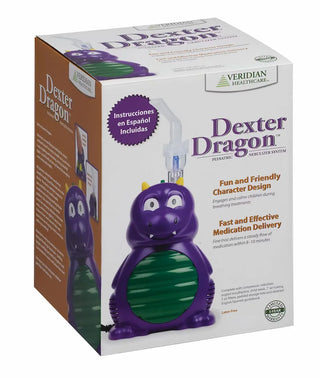 Veridian Healthcare 11-510 Dexter Dragon Pediatric Compressor Nebulizer System 