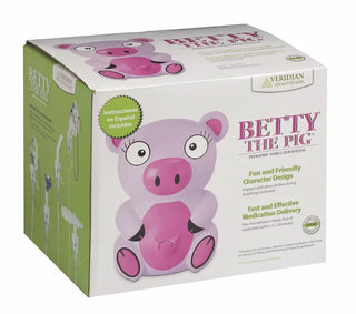 Veridian Healthcare 11-516 Betty the Pig Pediatric Compressor Nebulizer System 