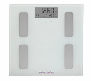 Veridian Healthcare 19-102 SmartHeart Body Composition Digital Weight Scale with 8-User Memory