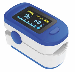 Veridian Healthcare 21601 Zewa Deluxe Finger Pulse Oximeter with Large Color LCD Display 