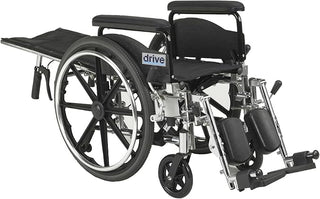 Viper GT 10971E Reclining Wheelchair 16 Flip-Back Full Arms SEL