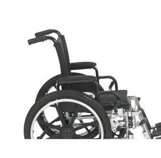 Drive Medical Viper Wheelchair, Swing Away Elevating Legrest, Detachable Desk Arm, 12"-1