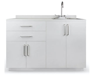 Viva Comfort ADIME902-BASE-48 front view of the right-sink model with drawers on the left