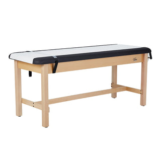 Viva Comfort ADI996-04-27 Aristo treatment table with exam paper drawn over the black top