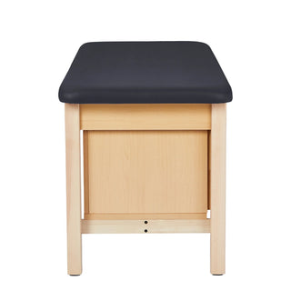 Viva Comfort ADI996-04S-DD-27 Aristo treatment table, end view showing the drawer unit side panel