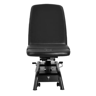 Viva Comfort ADI903-30 Atlas treatment table, front end view with backrest upright