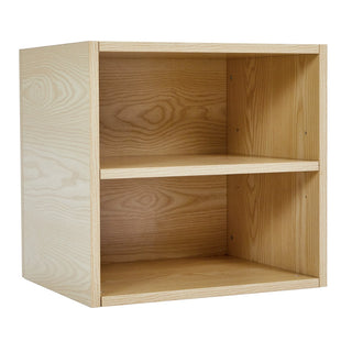 Viva Comfort ADIME923-01 Axis taping table end shelf unit in oak finish