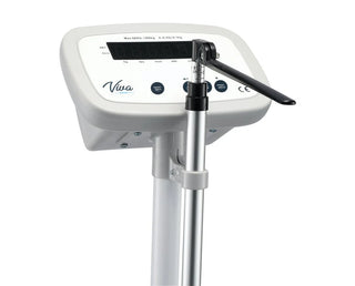 Viva Comfort ADIME904-01 close-up of the display head with height rod and headpiece