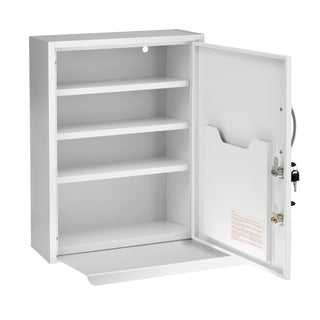 Viva Comfort ADI999-06 open cabinet with white door showing empty shelves and document pocket