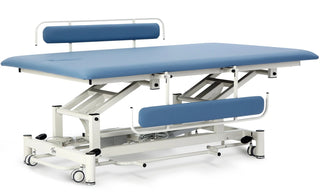 Viva Comfort ADI903-02 Elite hi-lo therapy table with both side rails, front angled view